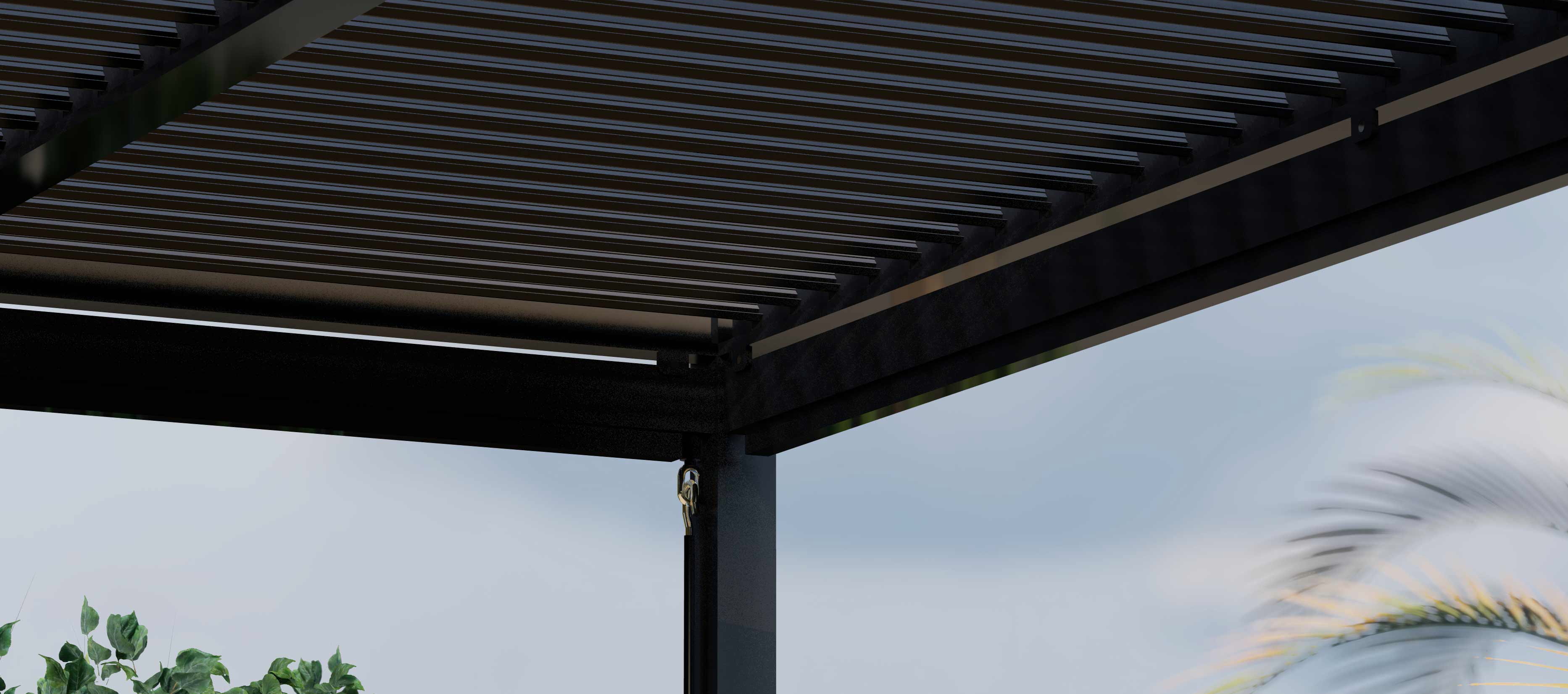 Pergola grey