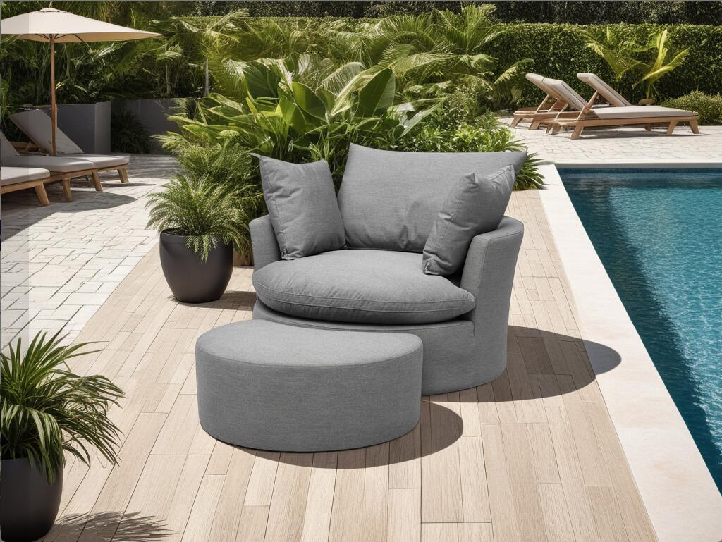 Drehbarer Loungesessel Fiola