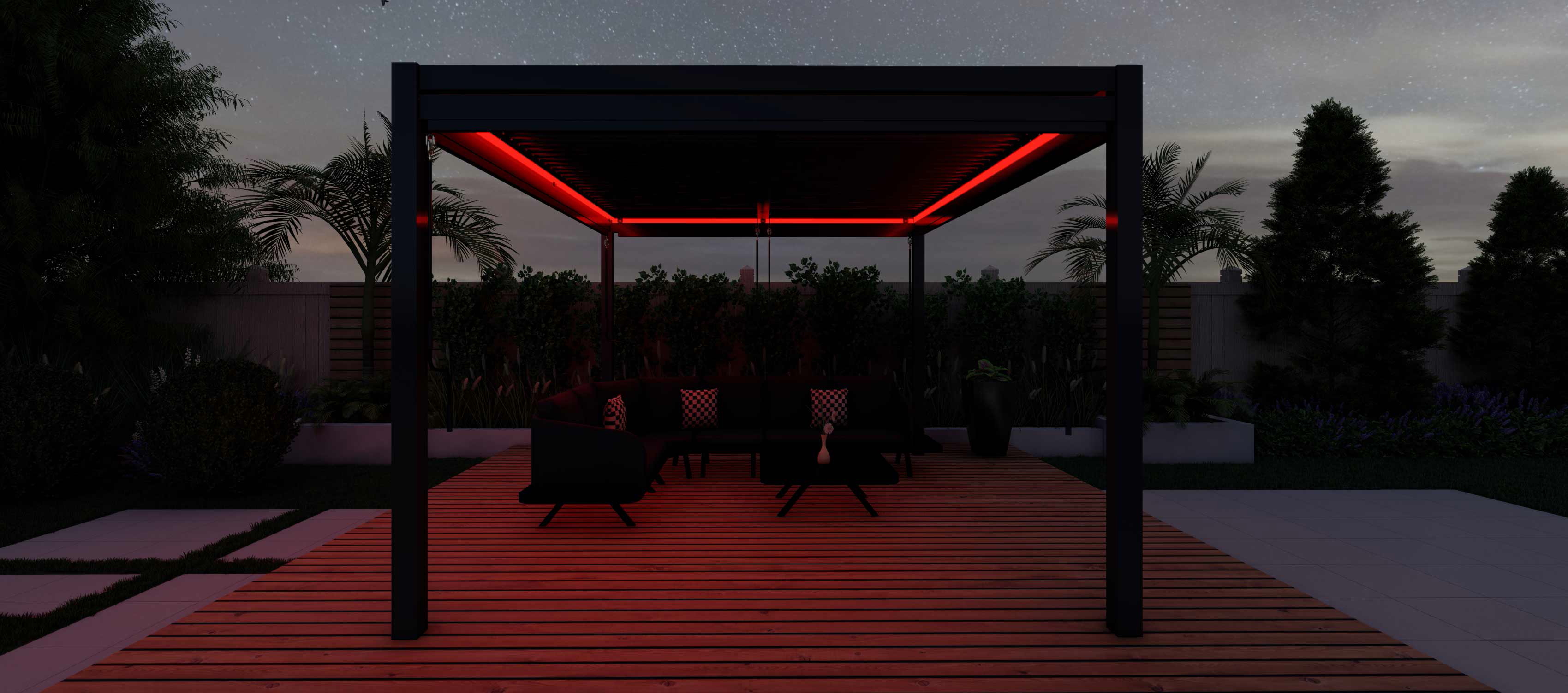 Pergola grey